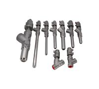 VSPPJYFG Machine de Remplissage avec Tige d'extension en Acier Inoxydable DN25, buse de décharge pneumatique Anti-Goutte, vanne de Remplissage(Dn65 89mm L200mm)