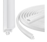 vsshe Joint de Porte Caoutchouc Contre,10m Bande de Join, Joint d'Étanchéité Porte, Boudin TPE Cadre Porte, Joint Fenetre Isolation Bruit, Door Sea Anti-collision et Anti-intempéries Antipoussière