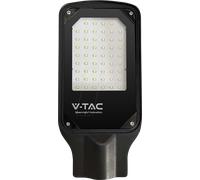 VT-10206 - Lampadaire, 30 W, 2510 lm, 4000 K, noir, IP65