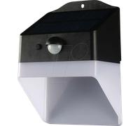 VT-10309 - Applique murale solaire, 2 W, 200 lm, 4000 K, noir, Capteur de m