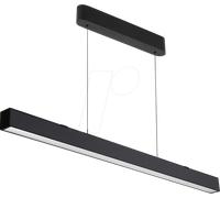 VT-10468 - Plafonnier LED, suspendu, 40 W, noir