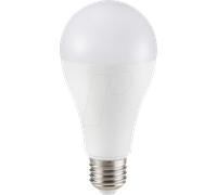 Ampoule LED 15 watts E27 lampe boule blanc chaud 3000K 1250 lumens