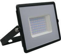 Spot LED extérieur lampe de terrasse lampe murale lampe de façade lampe de jardin lampe extérieure, spot orientable, alu noir, 50W 4300lm blanc neutre, LxH 19,8x16,7 cm