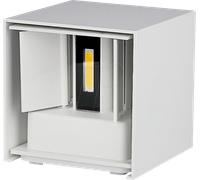 Applique carrée à LED V-TAC - Bridgelux - IP65 Waterproof - Blanc - 5W - 700 Lumens - 4000K