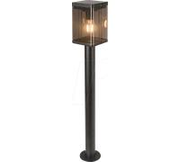 VT-23009 - Borne d'éclairage solaire à LED, 2,5 W, 4 3000 K, noire, IP44