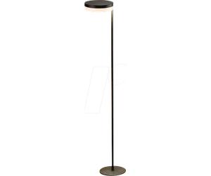 VT-23011 - Borne d'éclairage LED Solar, 2 W, 120 lm, 3 000 K, noire, IP 44