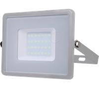 VT-456 - Projecteur LED, 30 W, 2 400 lm, 6 400 K, gris, IP65, puce SAMSUN