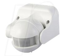 V-TAC Détecteur de mouvement pour plafond 4967 montage apparent (en saillie) 180° Blanc IP44