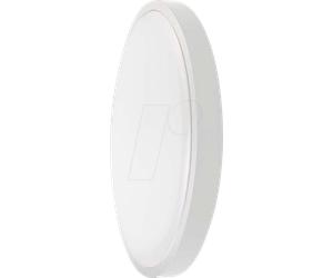 VT-76181 - Plafonnier à LED, 24 W, 1 2500 lm, 3 3000 K, rond, blanc