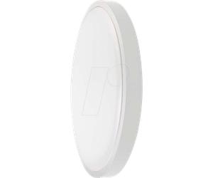 VT-76651-24 - Plafonnier, 36 W, 1 3820 lm, 3 4000 K, blanc, IP44, rond, capteu