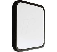 VT-76721-24 - Plafonnier, 18 W, 1 1830 lm, 3 4000 K, noir, IP44, carré