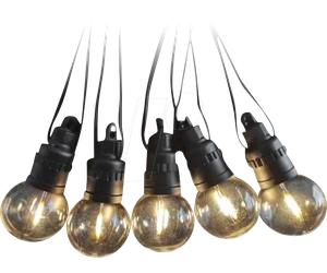 VT-7804 - Lot de 10 guirlande lumineuse LED solaire, 12 m, 4 3000 K, téléc