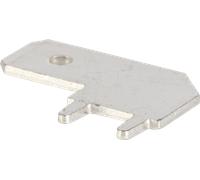 VT FS-PW-4,8 - Fiche plate pour montage sur circuit imprimé, largeur 4,8 mm