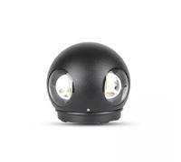 Vtac applique murale LED - Noir