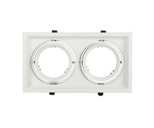 Vtac Spot double intérieur G53 - Blanc