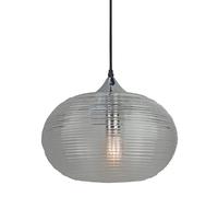Vtac Suspension en verre - Fumé