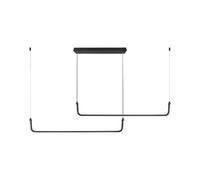 Vtac Suspension LED double - Noir