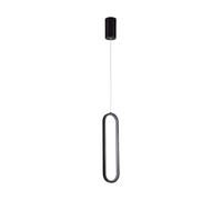 Vtac suspension LED ovale - Noir
