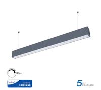 Vtac suspension LED plafonnier - Noir