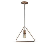 Vtac Suspension triangle métal - Or