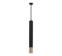 Vtac Suspension tube plafonnier - Noir