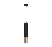Vtac Suspension tube plafonnier - Noir
