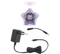 VTech Kidimagic Starlight Violet Réveil Magique Étoile Projection Animée Adaptateur Secteur