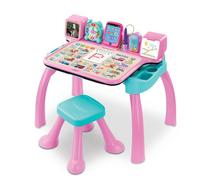 VTECH - MAGIBUREAU INTERACTIF ET MUSICAL 6 EN 1 ROSE - Rose