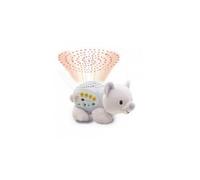 VTech - Ourson Dodo Nuit Étoilée, Veilleuse Bébé Musicale, Projection Lumineuse au Plafond, Musique Douce, Berceuses, Histoires et Sons de la Nature, Cadeau de Naissance - Contenu en Français