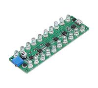 VU-mètre avec Connexion électronique, Contrôle CE et Lumière Mélodique LED - Barre d'affichage RVB pour les Tests Sonores - Module de Compteur VU LED pour une Visualisation