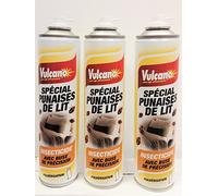 VULCANO PRODUIT INSECTICIDE PUNAISES DE LIT SPÉCIAL PRO PULVERISATION LOT DE 3 BOMBES, Aérosol