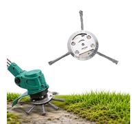 Vultriox pour debroussailleuse Tête de Coupe en Acier 150 mm, Brosse Désherbage pour Débroussailleuse et Coupe-Bordures, Herbe, Mousse et Joints (1, 3 Branches)