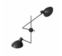 Astep VV Cinquanta Applique Murale Twin Noir/Noir