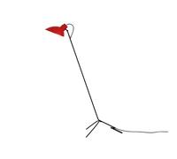 Astep VV Cinquanta Lampadaire Noir/Rouge