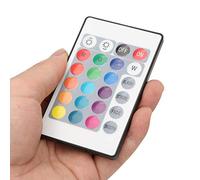 Vvikizy Bande Lumineuse LED RGB 5-24V avec T¨¦l¨¦Commande 24 Touches, Contr?Leur IR, USB 6A, Effet de Lampe, pour ¨¦clairage Universel