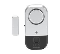 Vvikizy Capteur d'Alarme d'ouverture de Porte et de Fenêtre sans Fil, | Capteur de contact magnétique avec 3 piles LR44, pour armoire de piscine domestique à usage commercial, installation facile