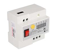Vvikizy Disjoncteur de Courant Miniature avec Parasurtenseur pour Usage Domestique 220 V ABS Blanc 32 A