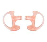 Vvikizy Insert d'oreille de Remplacement en Silicone Rose, pour Kits Audio à Tube de Bobine, Moule d'oreille Radio Bidirectionnel avec Son Ambiant (Moyen)