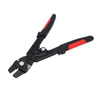 Vvikizy Outil de Sertissage de Virole, Pince à Sertir de Fil en Acier à Haute Teneur en Carbone pour Câble et Corde en Acier Inoxydable, 150 Virole Incluses (Jeu de manchons en aluminium 150 pièces)