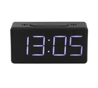 Vvikizy R¨¦Veil de Chevet LED Mini r¨¦Veil Lumineux sur Secteur Horloge ¨¦lectronique Simple avec Fonction D'alarme, Grand Num¨¦ro LED, Horloge de Table Aliment¨¦e Wecker