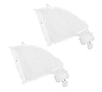 Vvikizy Sacs de Nettoyage de Piscine en, Sacs Filtrants Tout Usage Durables à Fermeture éclair pour 280 480, Remplacement en Nylon Facile à Utiliser, Paquet de 2 pour L'entretien de la Piscine