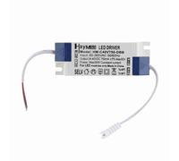 Vvikizy Transformateur de Courant Constant du Pilote LED 30W 750mA | AC85-265V à DC24-40V, Coque ABS avec Dissipation Thermique, pour Bandes Lumineuses et Lampes, Protection contre les