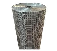VXHCS 12mm/1mm Grille Métallique Mesh Toile INOX | Filet de Sécurité for Garde-Corps D'extérieur, Filet de Cage pour Volailles(0.7x14m)