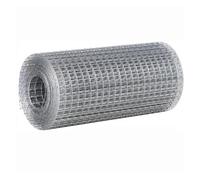 VXHCS Grille Métallique Maille Toile INOX, Grillage en Acier Inoxydable 304 pour Enclos Animaux, Trou de Maille 6mm, Clôture de Protection Plantes Jardin(0.5x3m/1.6x9.8ft)