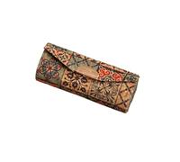 Vyloky Boîte à rouge à lèvres avec miroir - Motif floral vintage - Organiseur de maquillage compact pour coiffeuse et sac à main - Individuel ou lot de 6 - 8,5 x 3 x 3 cm, Style E, Classique