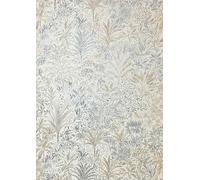 Vymura M95678 Papier peint en vinyle épais Motif paysage de palmiers Capri Naturel/gris