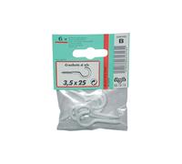 Vynex Crochet piton - Blanc