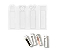 VYNZOR Saint-Valentin Moule Silicone Cadeau Original, 4 Boîtes à Tiroir pour Argent ou Chocolats, Moules Réutilisables Résine, Idée Cadeau de Saint-Valentin Noël DIY Créatif