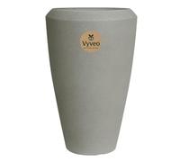 Vyveo - Vase Nalou - 44x70 - Gris - Ouverture Ø44 Pot pour intérieur et extérieur