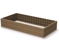 Vyvýšený záhon BASE WOODY ECO WOOD 149,2 cm - barva: naturo ECO